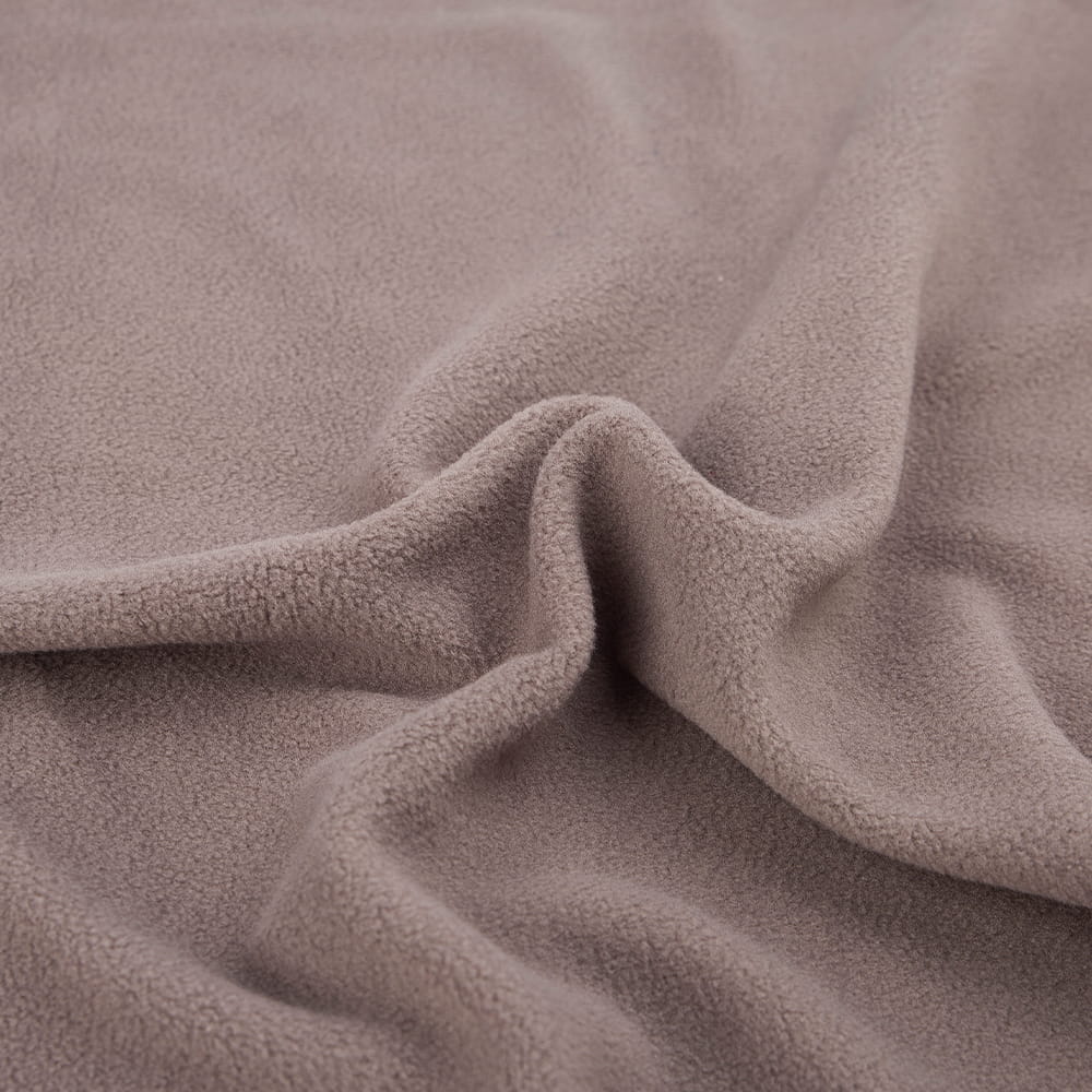 100 % Polyester, 100D, 140 g/m² Strickfleece, glatt, mit individueller Farbe